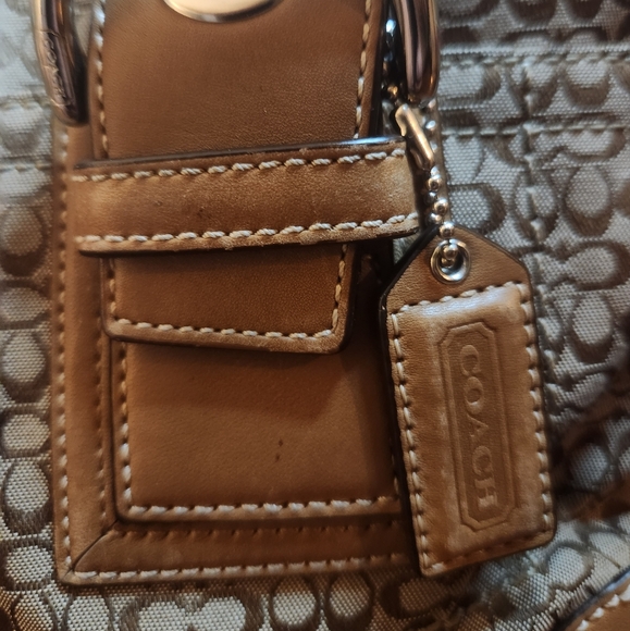 Coach Soho Mini SignatureTote Brand New With Tags Condition is Very Good - Picture 2 of 13
